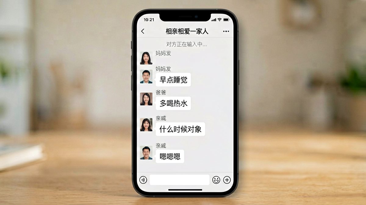  family群里的已读不回艺术