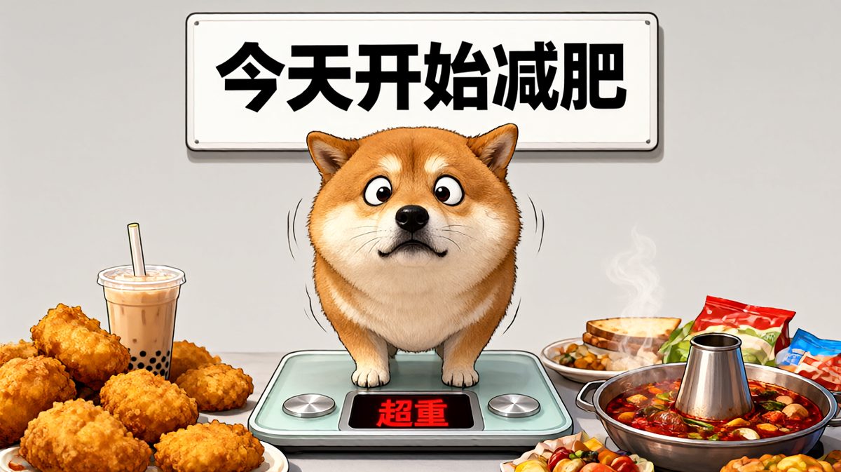 减肥？明天再说吧