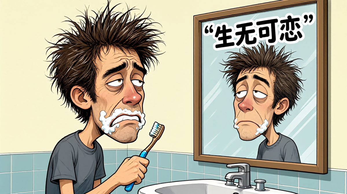 灵魂还在床上，身体已被迫营业