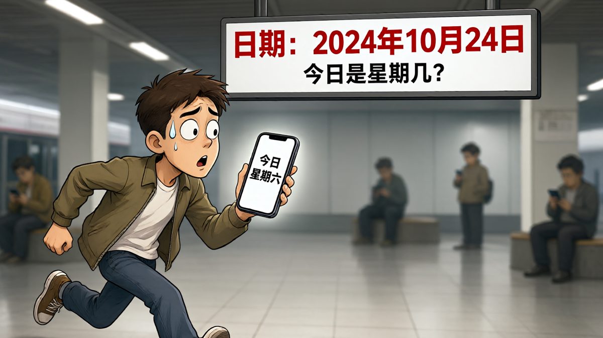 今天是周末……我跑什么