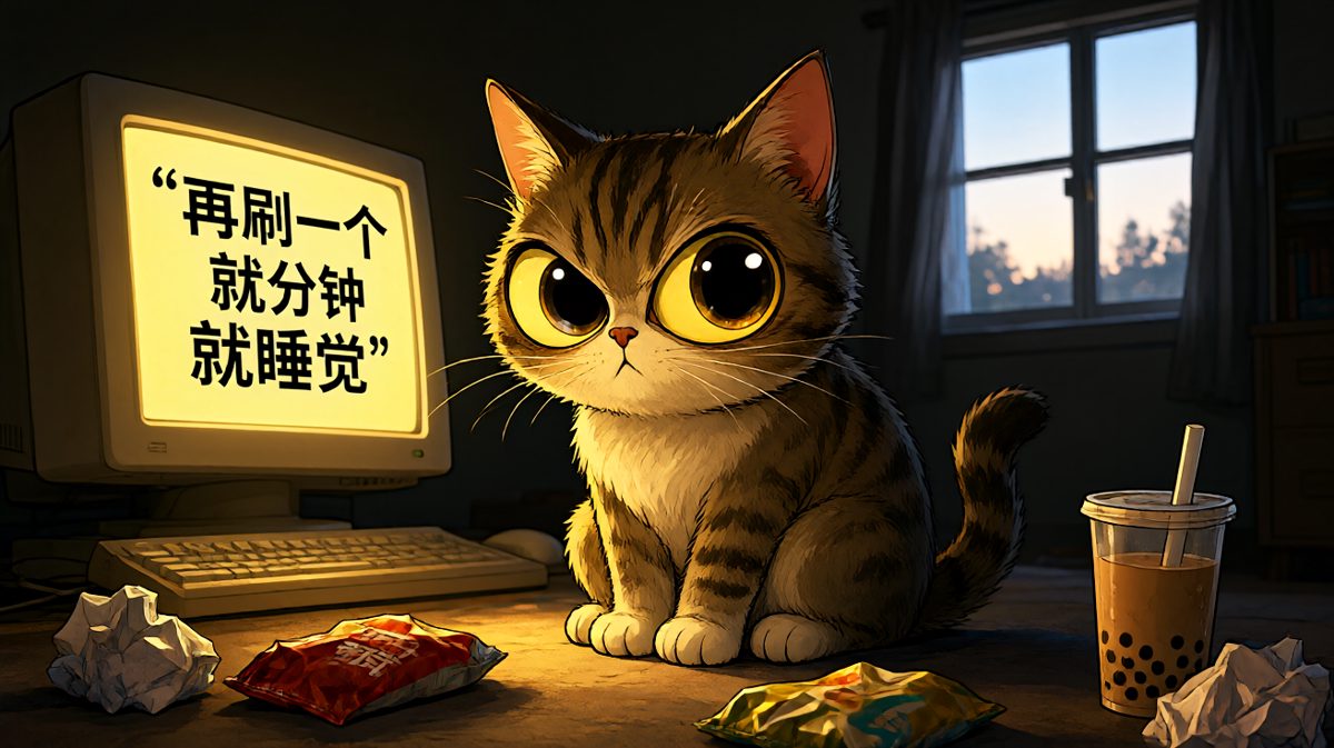 凌晨三点的我：就最后一个视频