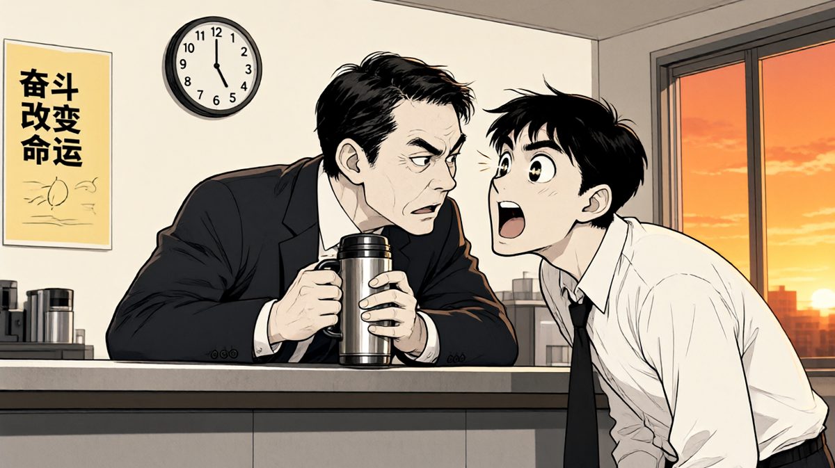 老板：好好干，上市后给你期权。员工：我现在就住公司了！
