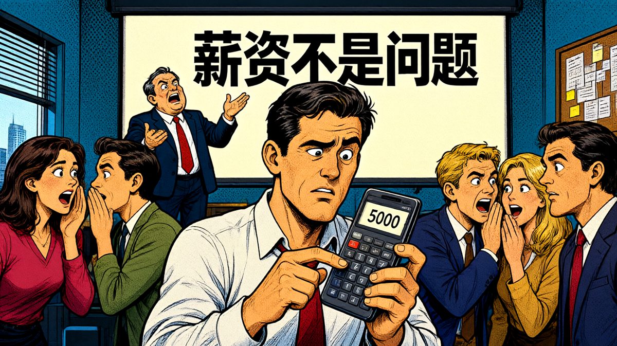 老板：年轻人别只盯着钱。员工：那您别只盯着我的KPI啊。