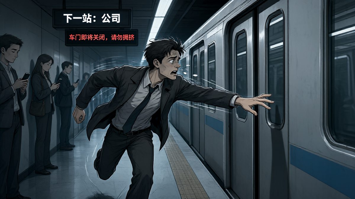 完美错过，门在我面前关上了