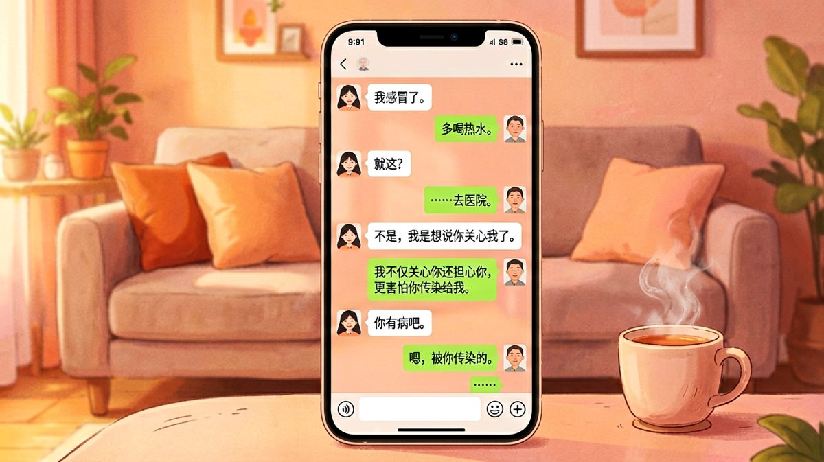 一句'多喝热水'硬是被聊成了互相伤害。