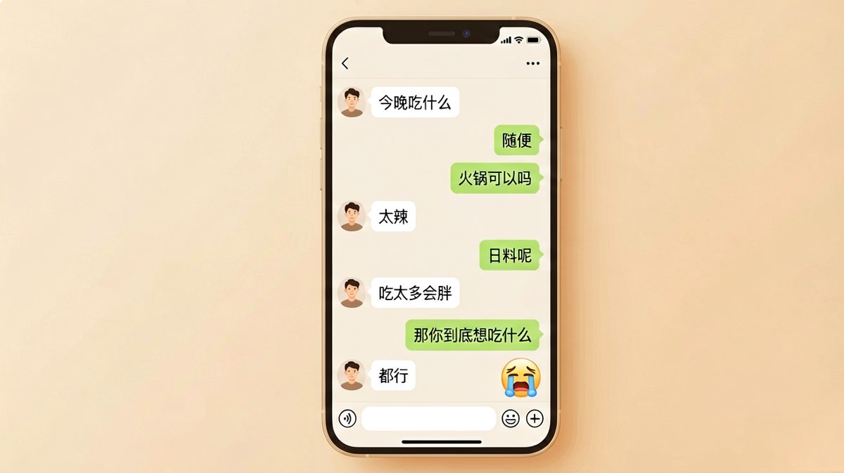 '随便'是最难的选择题
