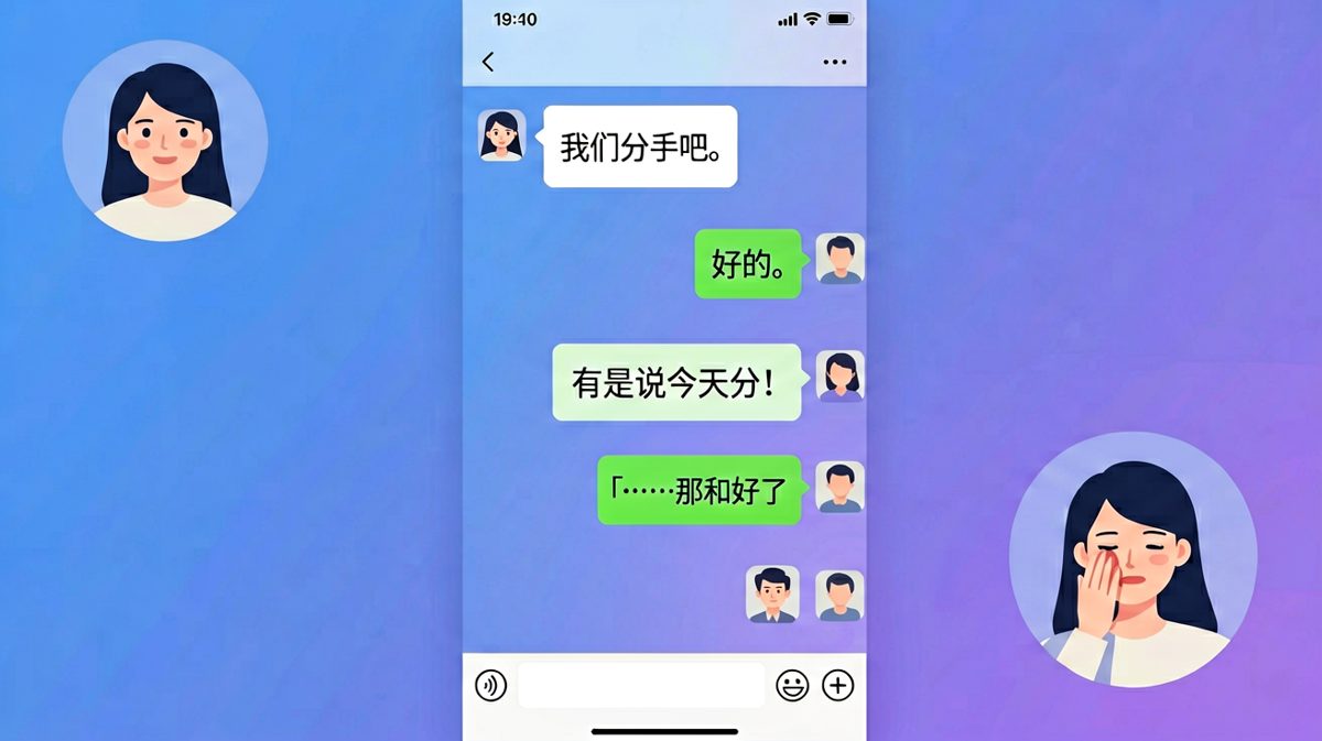 一句话差点击垮这段感情