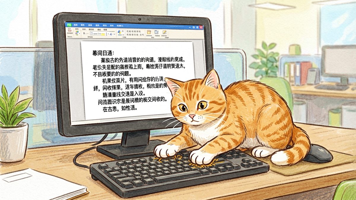 猫：这班我必须替你上！