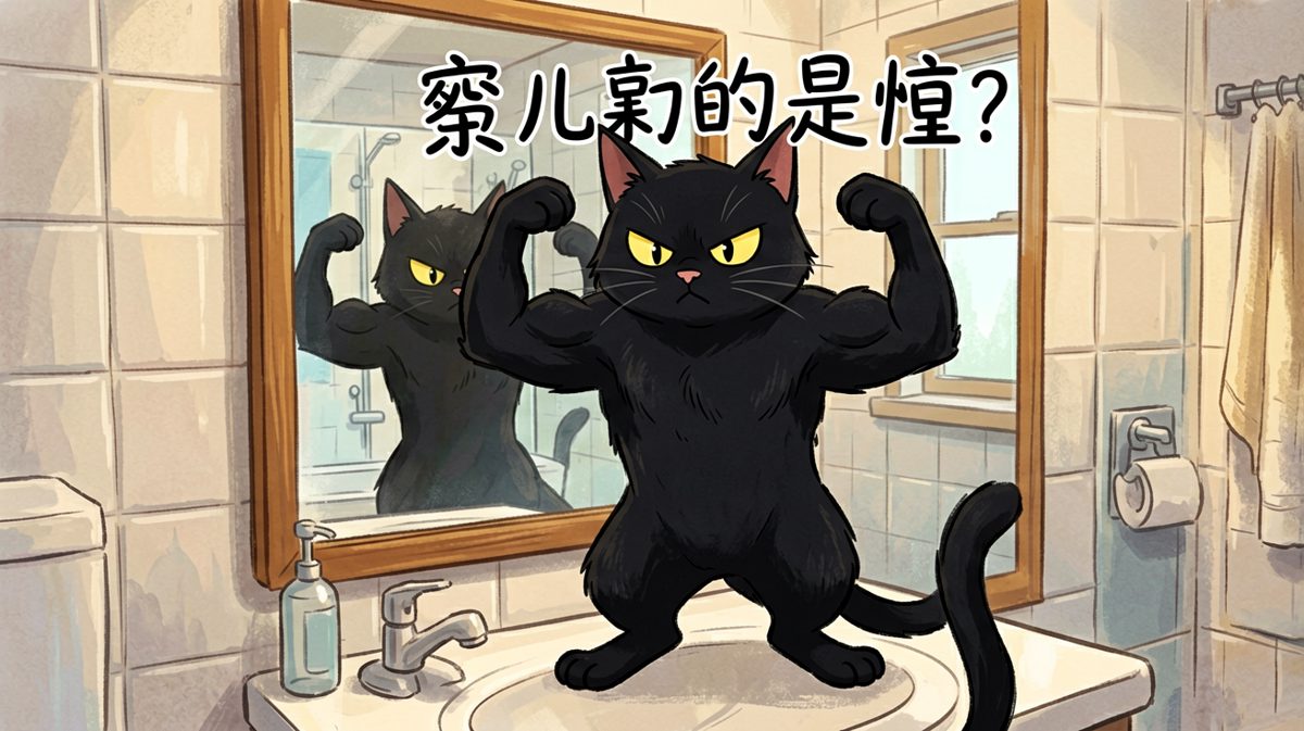 猫：这一身肌肉，谁看了不夸一句喵！