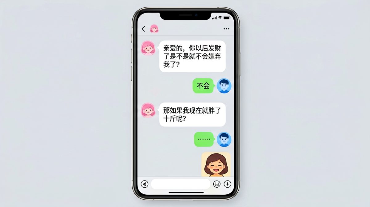 肥了也爱你？男生已读不回的瞬间