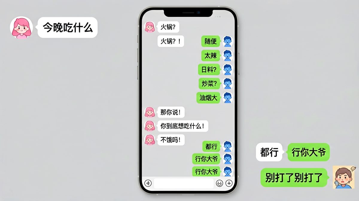随便两字的千层套路，女生血压飙升实录