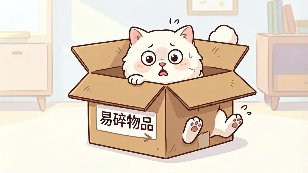 猫：我只是想进来休息一下，但出来是个问题。