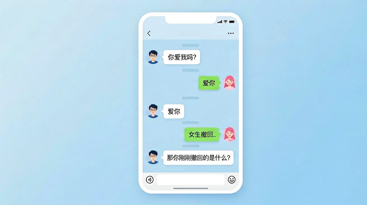 试探型表白引发的撤回惊魂记
