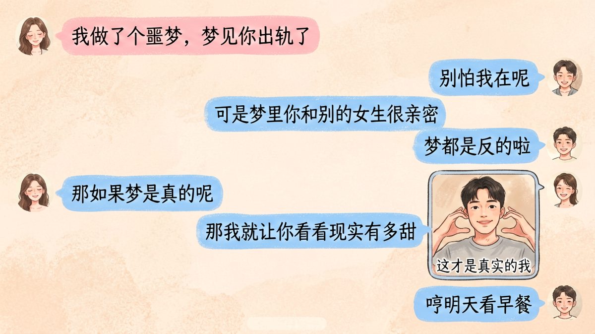噩梦后的甜蜜反转与晨间考验