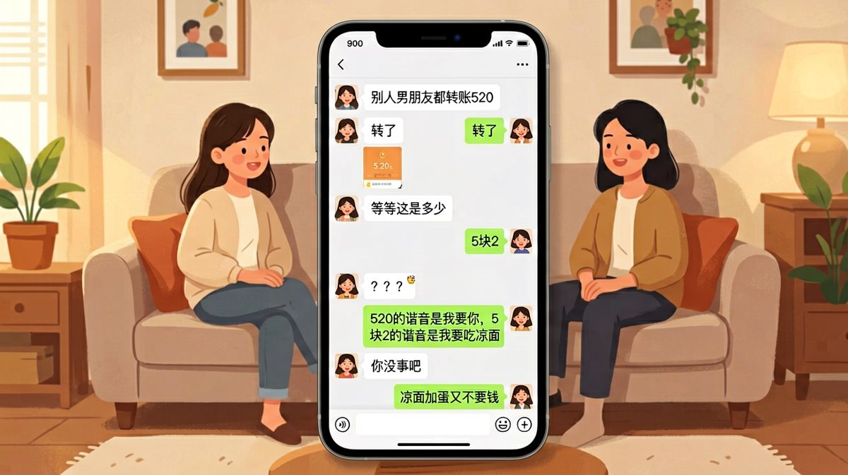 520变5块2，他的谐音梗永远出人意料