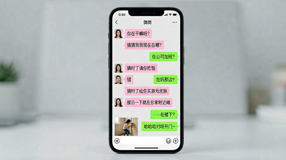 男朋友在家楼下等了二十分钟才反应过来