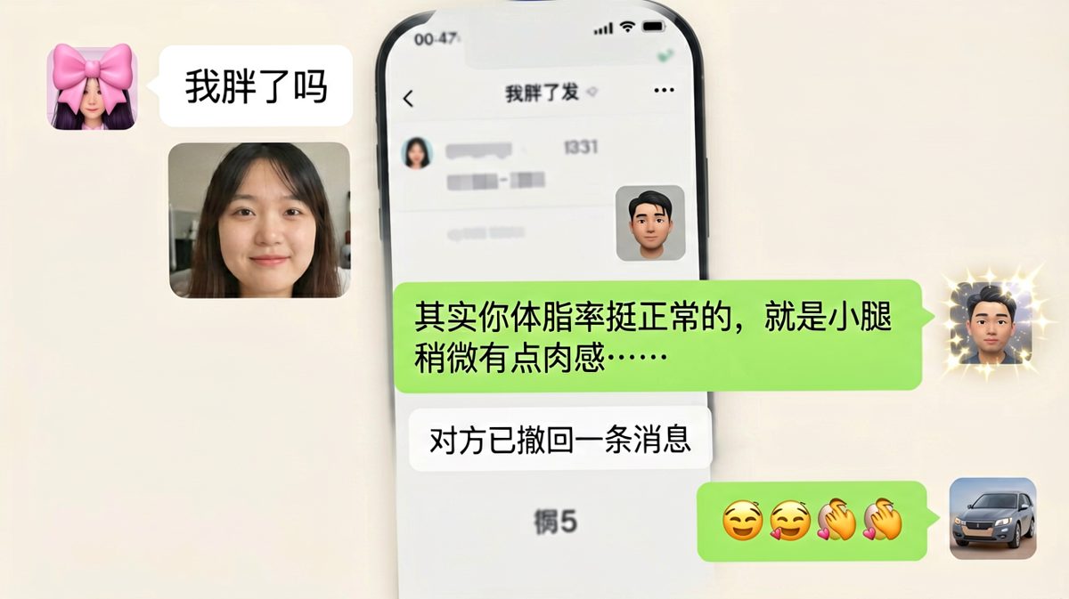 男生试图科学分析，结果撤回比光速还快