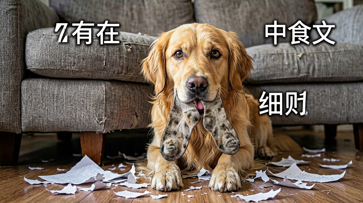 狗：这不是我的错，是袜子先动手的！