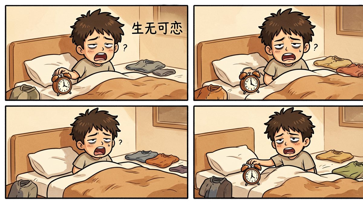 灵魂刚刚归位，身体还在休眠