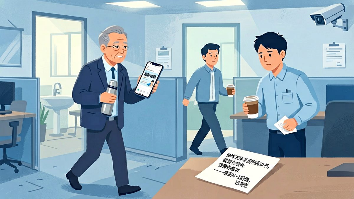 老板刷招聘网站被员工当场抓获