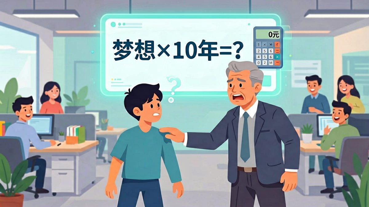 老板：年轻人要有梦想——员工：我的梦想是梦想能变现