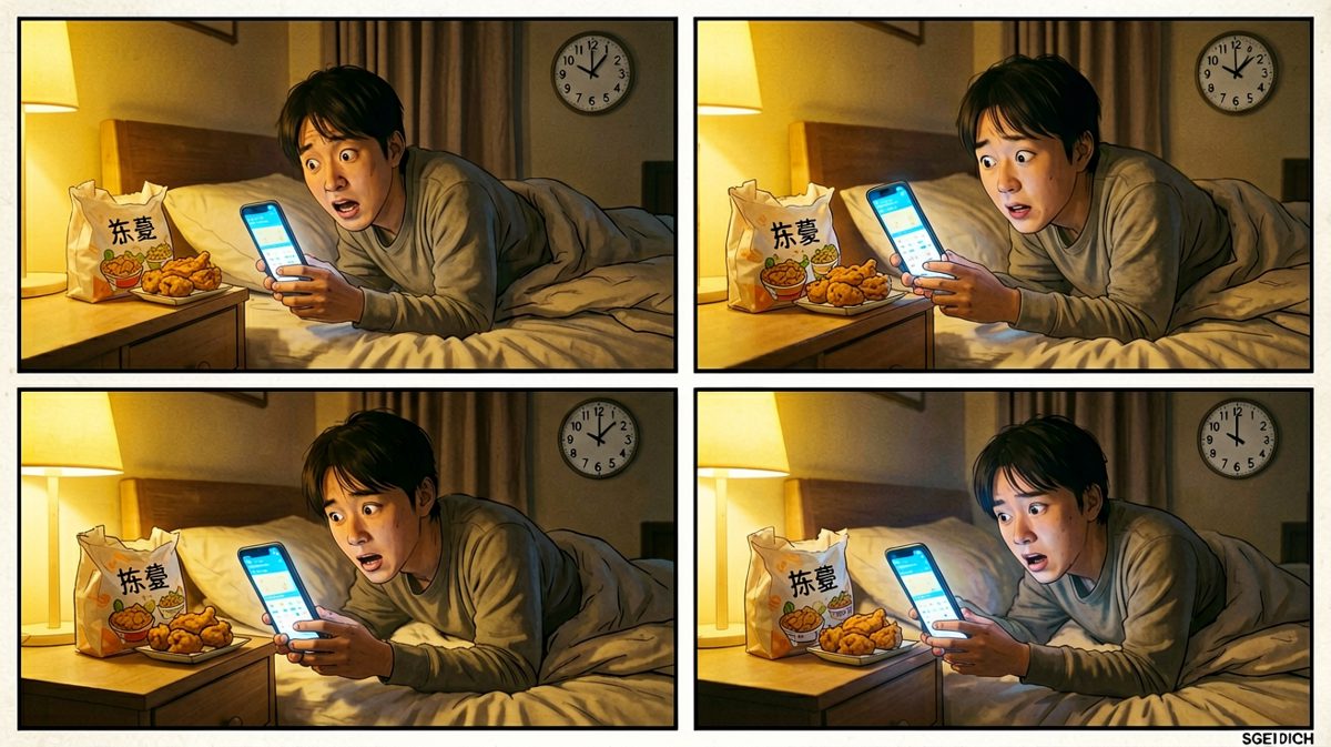 深夜的灵魂，总是被美食召唤