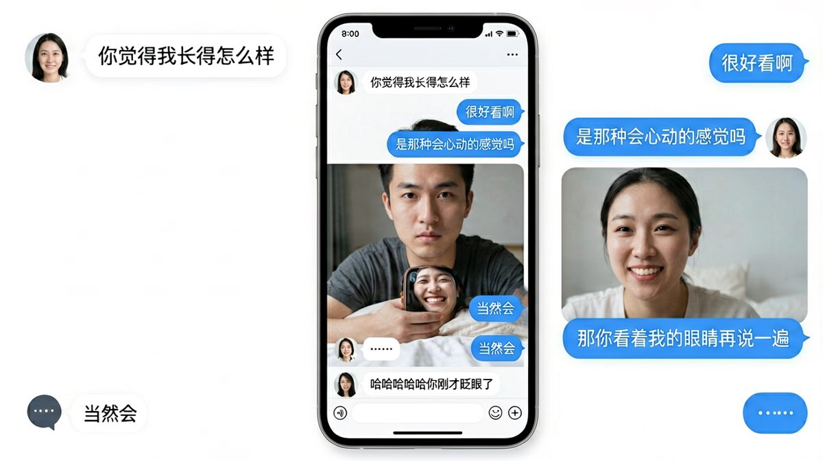 认真回答后被发现眨眼的致命失误