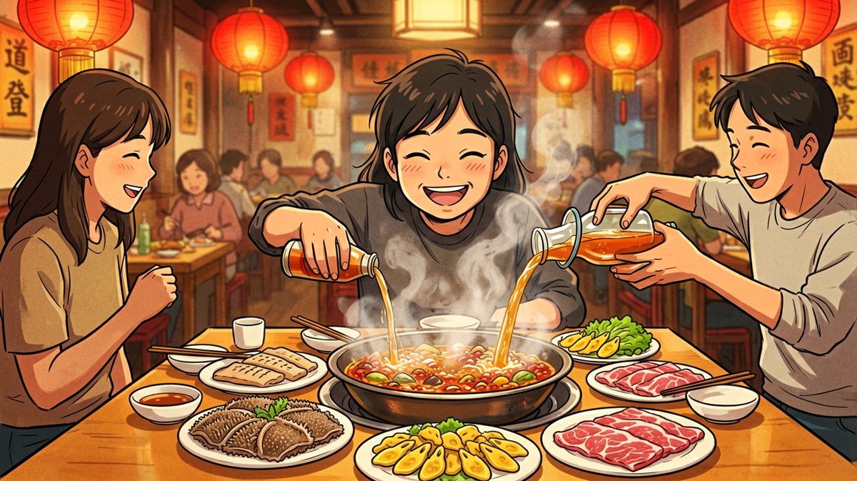 朋友的火锅邀约让人无法拒绝