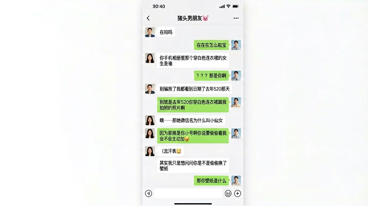 女友醋意大发查岗，最后发现是自己戏太多，尴尬反转。