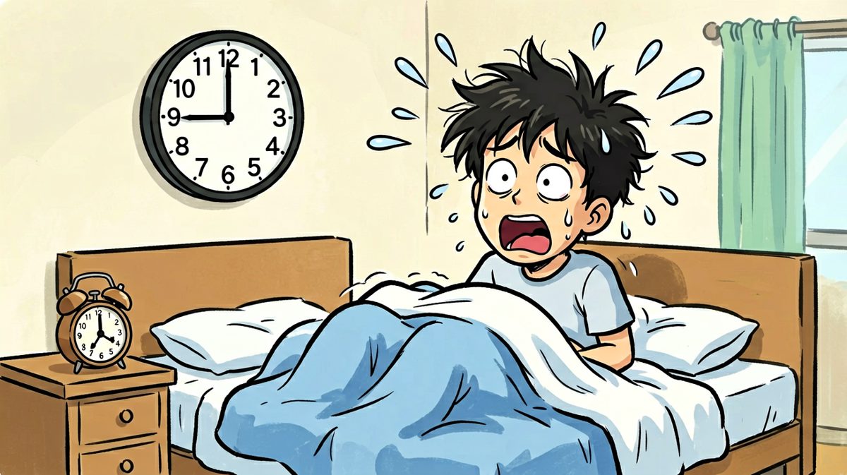 醒来看见时间，吓出一身冷汗
