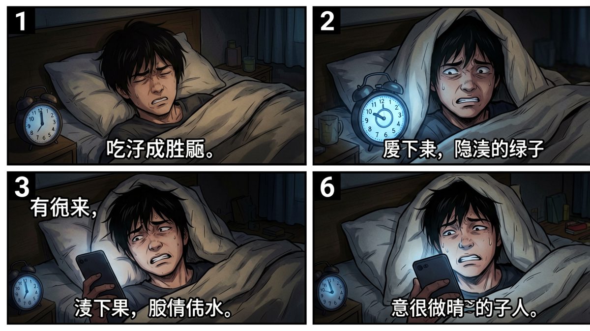闹钟响了，但今天一定要再睡五分钟！