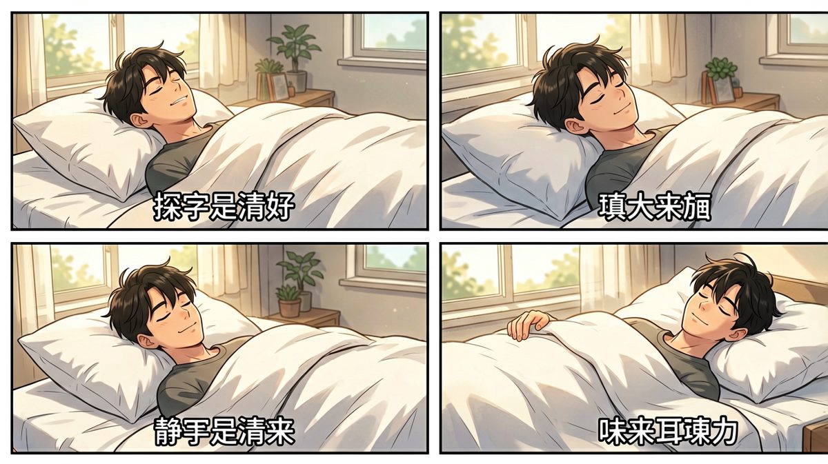完美！只要我不醒，就没人能吵我。