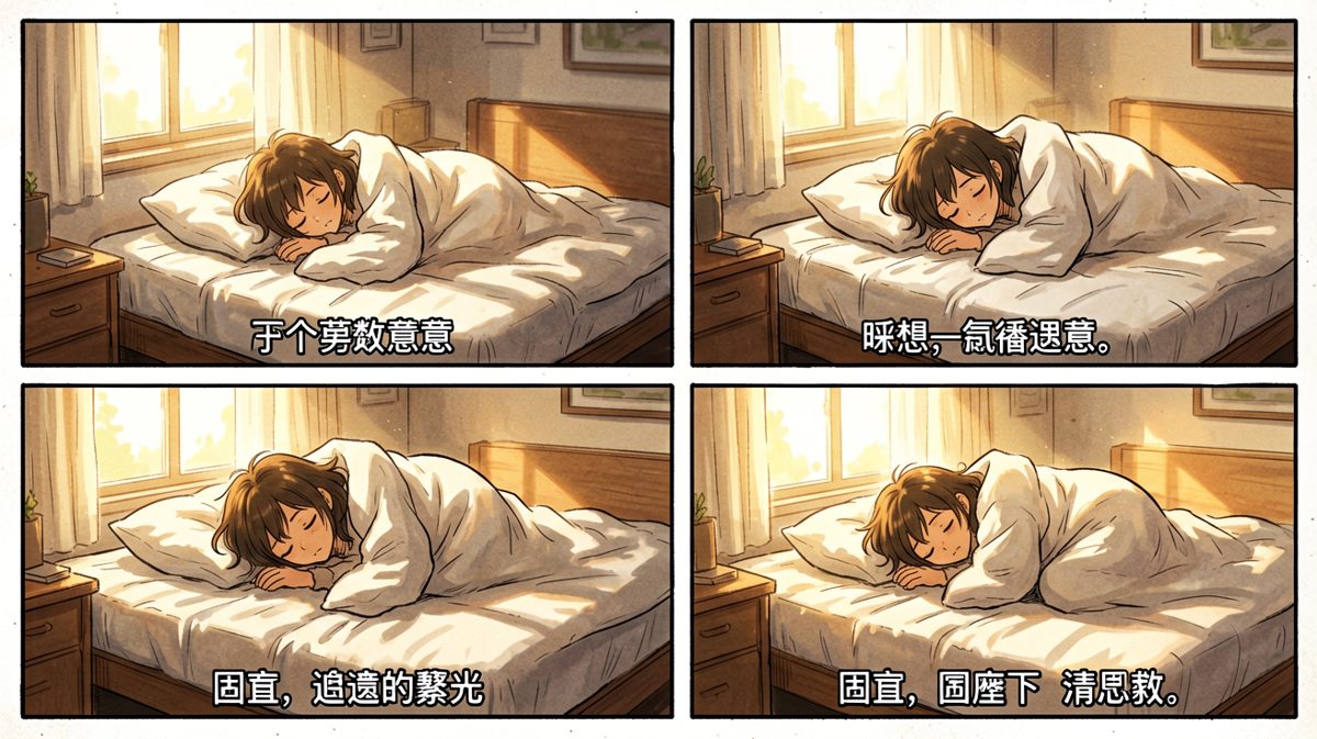 再睡五分钟……结果一觉睡过头