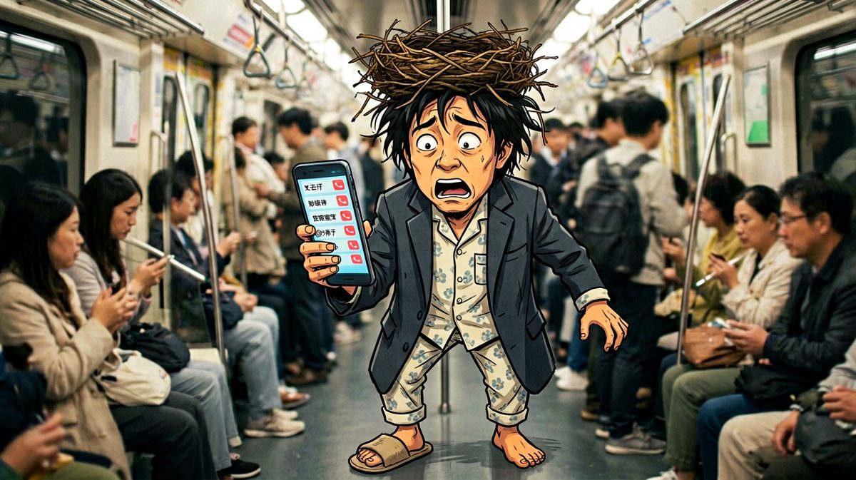 迟到+社死，完美的一天开始了