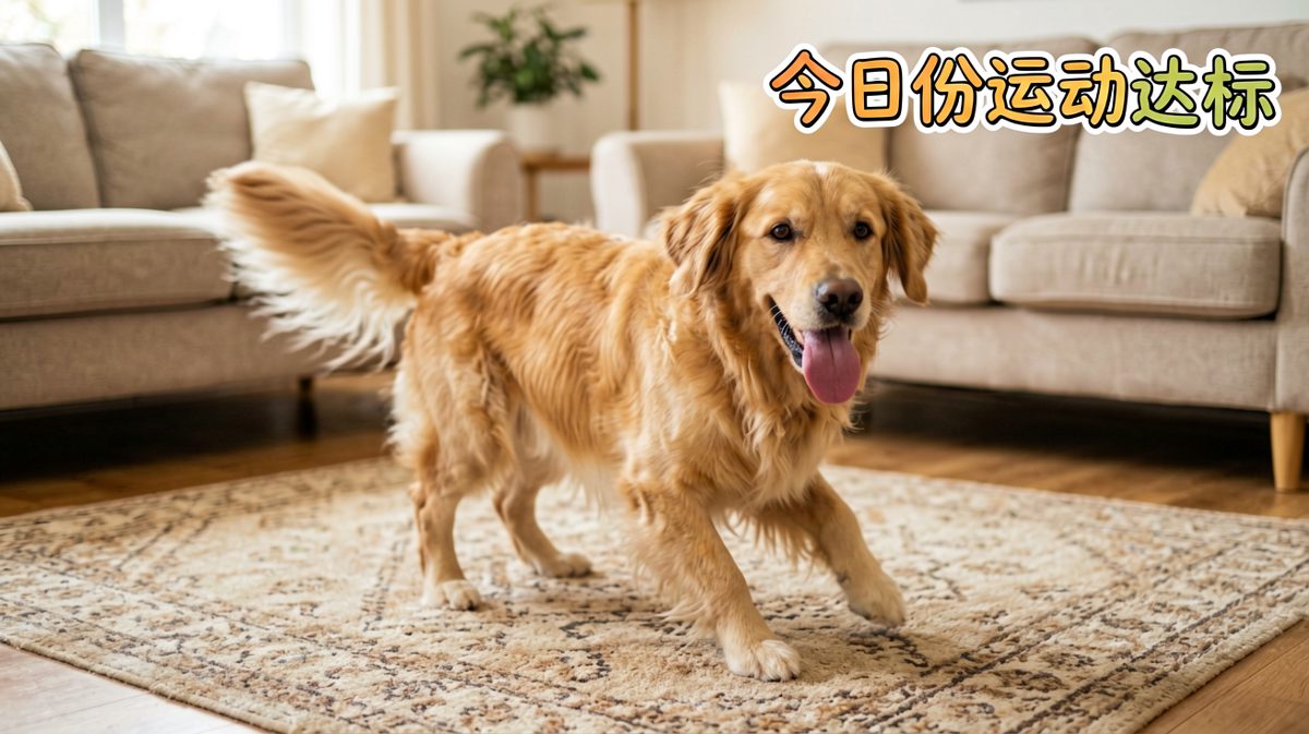 金毛追尾成功，运动量直接拉满让主人哭笑不得