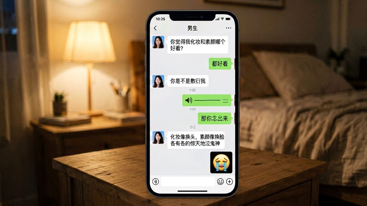 送命题翻车现场，直男的诚实是最致命的武器