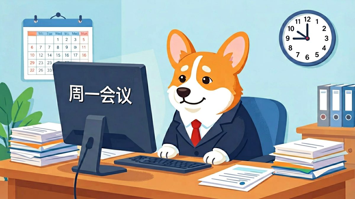 周一早上，灵魂还躺在床上
