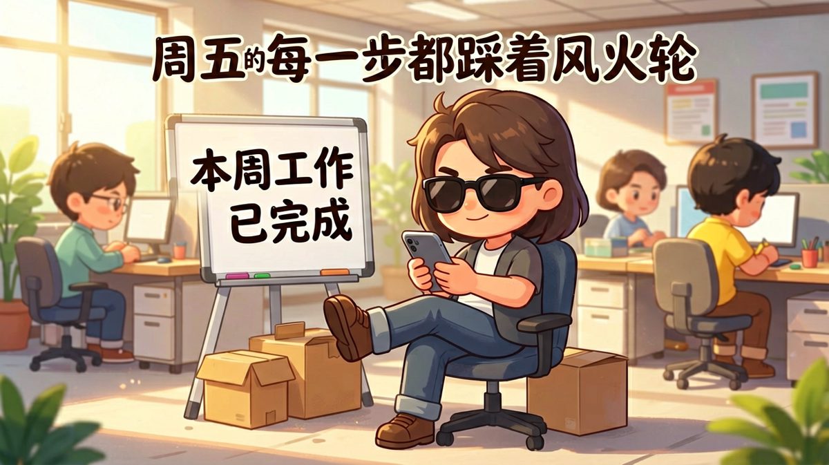 周五不努力，周末徒伤悲？不存在的
