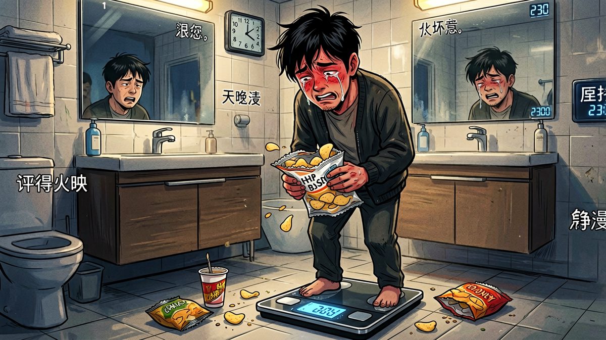 秤上的数字：这就是你一天努力的结果？