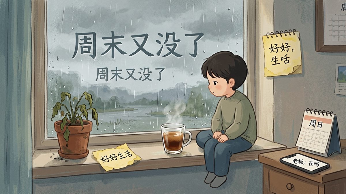 周末的结束总是悄无声息，就像你老板突然的消息。