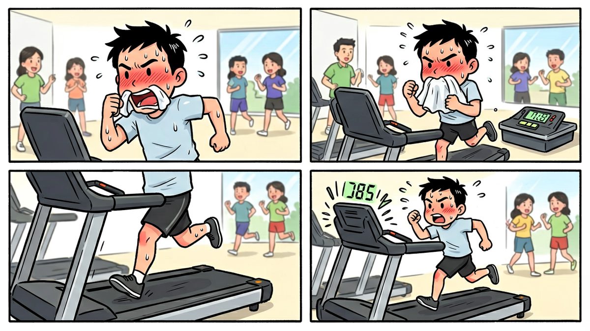 第2格：拼尽全力暴汗训练