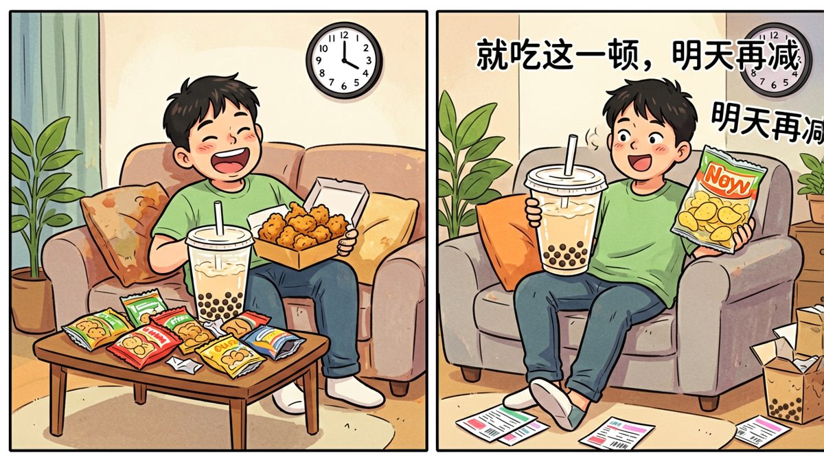 明天再说，今晚先快乐一下！