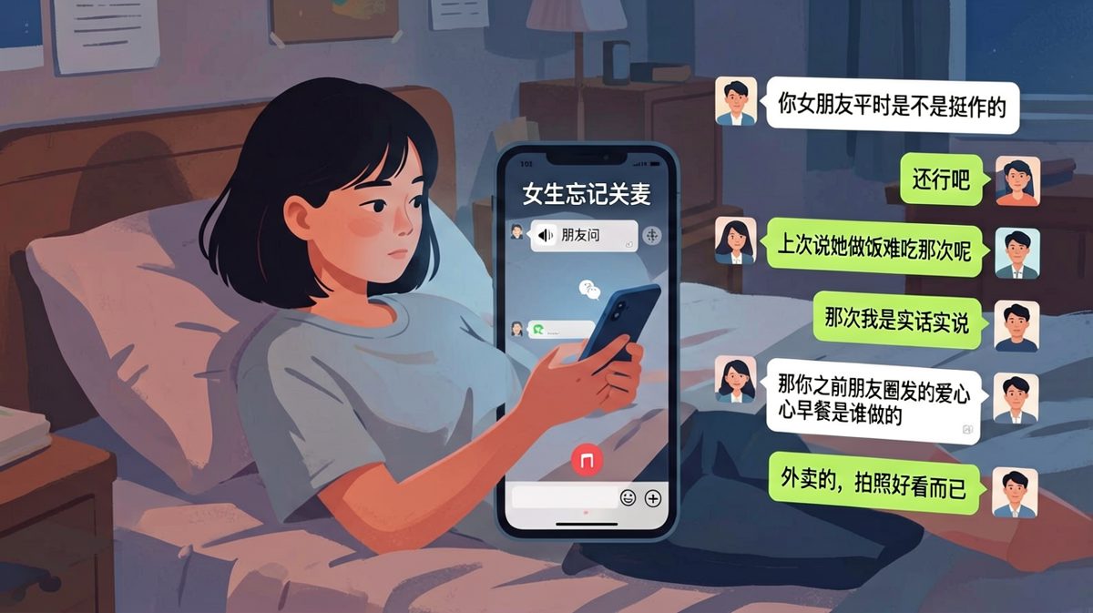 忘记关麦的那一刻，她的世界崩塌了。