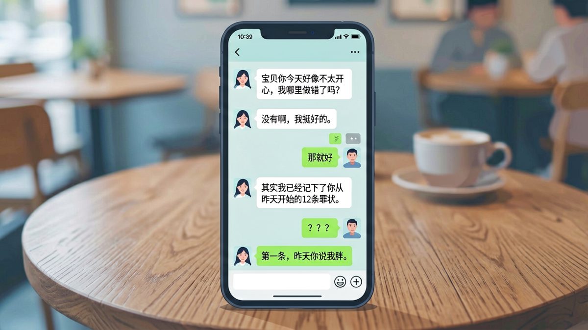 一句'我挺好的'背后，藏着12条罪状等待宣判。