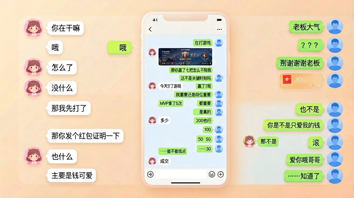 从游戏到红包，女生步步为营，男生节节败退