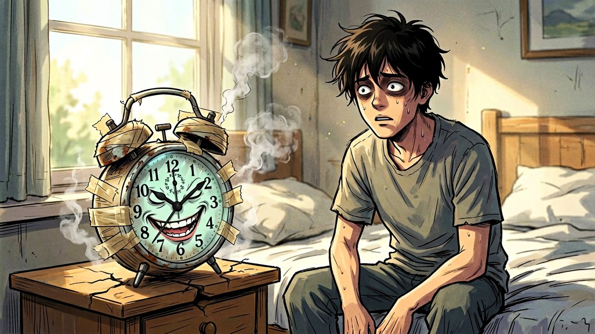 修好了的闹钟再次响起——我宁愿它永远不响。