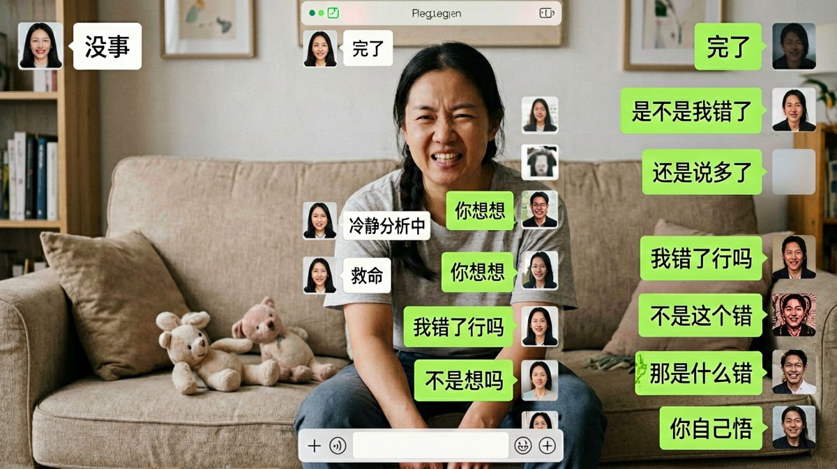 '没事'是情侣间最可怕的词汇