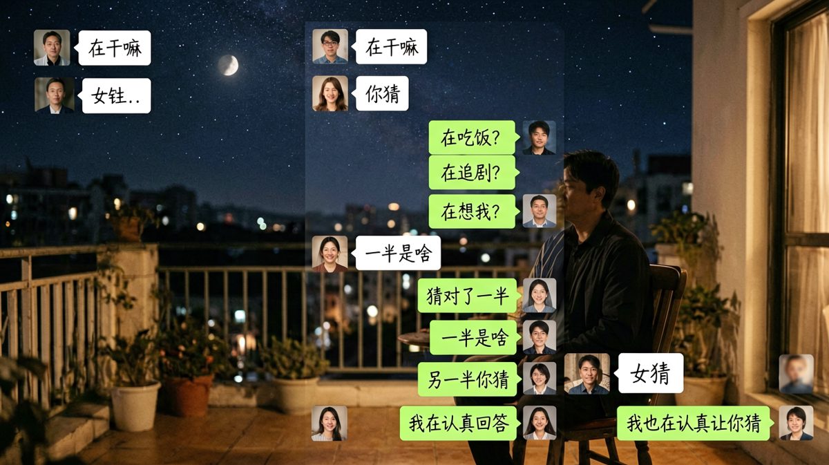 '你猜'是情侣对话的最高境界