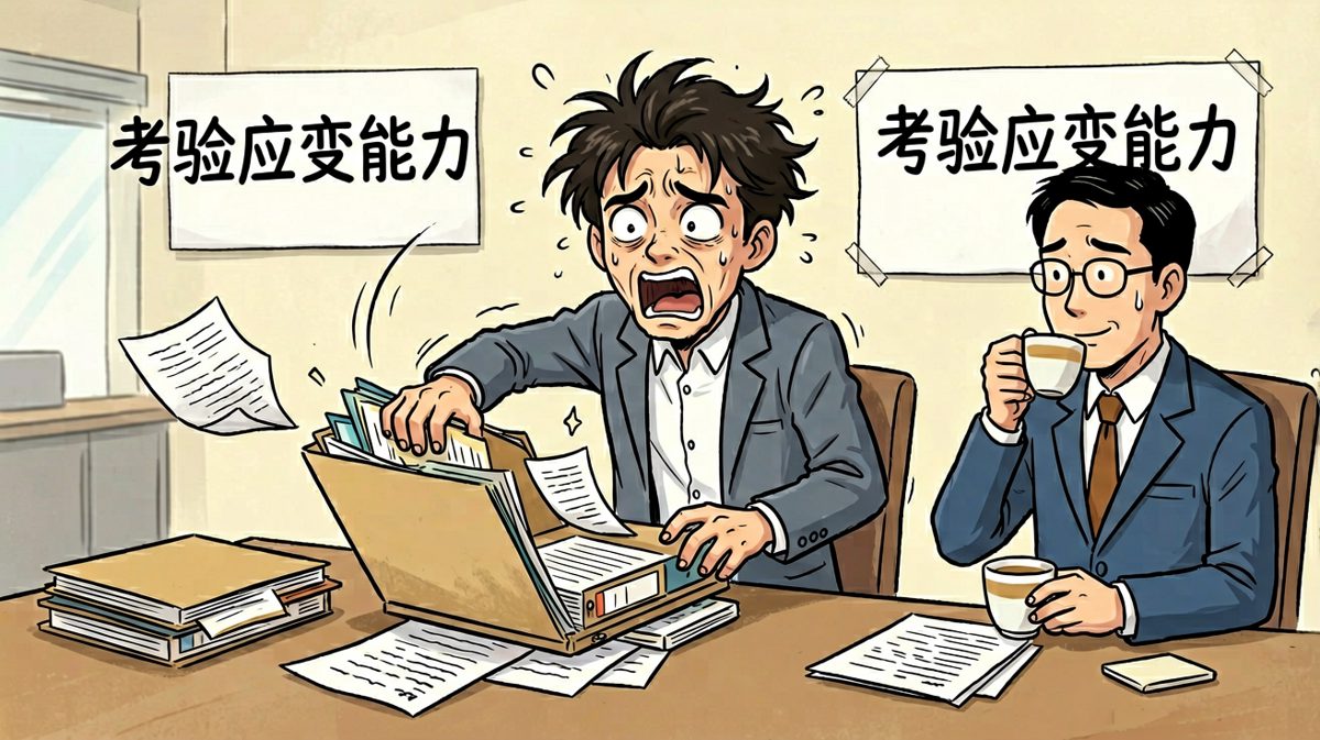 主角被问题搞到彻底破防。
