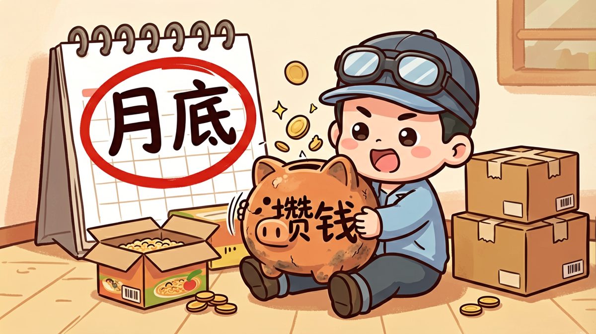 说好的每月存钱计划，目前进展为零